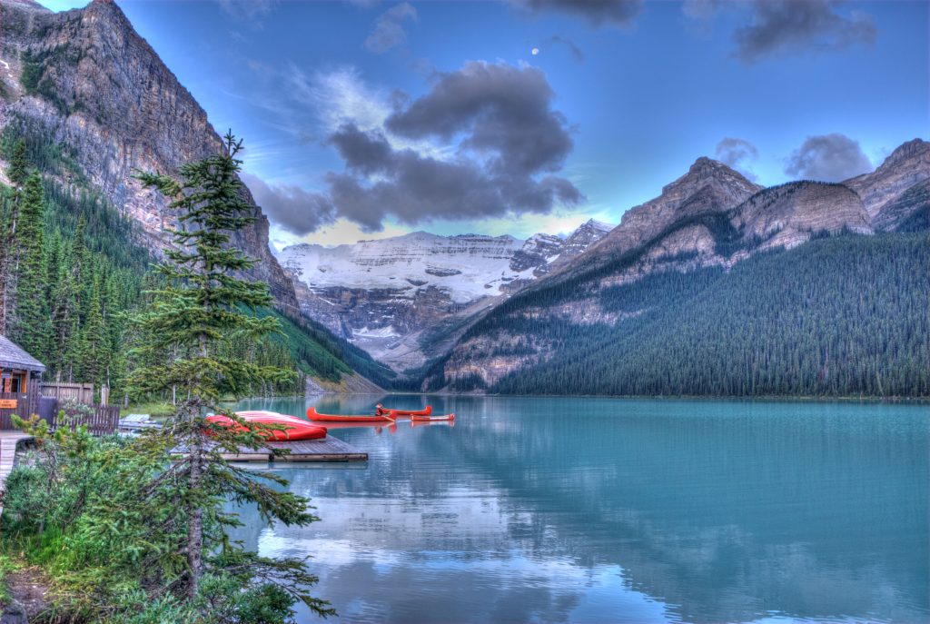 Sunrise Canada Lake
